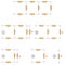 A worksheet to solve the problem of a sequentially and parallel connection of conductors.