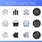 Workshop icons set