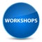 Workshops elegant blue round button