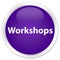 Workshops premium purple round button