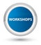 Workshops prime blue round button