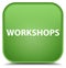 Workshops special soft green square button