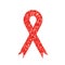 World AIDS day. Awareness. Medical sign. Vector icon