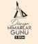 World architects day 5 october turkish: dunya mimarlar gunu 5 ekim