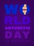 World arthritis day