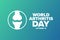 World Arthritis Day. October 12. Holiday concept. Template for background, banner, card, poster with text inscription