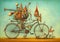 World Bicycle Day Generative AI Illustration