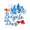 World bicycle Day. June 3th.