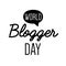 World blog day card