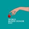 World Blood Donor Day Vector Template Design Illustration