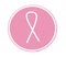 World Breast Cancer Awareness Day. Pink ribbon cancer awareness. Modern style logo animation for october month awareness campaigns