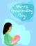 World Breastfeeding Day. Mother breastfeeding a baby. Infographics. Vector illustration on isolated background.