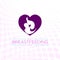 World Breastfeeding Week , Beauty Nurse Lactating Mom Baby, Mommy Mother breastfeeding Lactation logo illustration