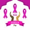 World cancer day illustration. World cancer awareness day