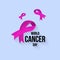 World cancer day illustration. World cancer awareness day