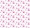 World cancer day pink ribbons on white background breast disease awareness prevention concept seamless pattern flat