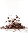 world chocolate day greeting social media post with copy space background. Ai genrated