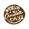 World chocolate day, icon for your design