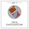 World Chocolate Day, July 11