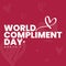 World Compliment Day. March 1