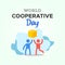 World Cooperative Day Vector Design Illustration