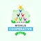 World Cooperative Day Vector Design Illustration For Celebrate Moment