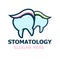 World Dentist Day. Vector illustration of logo tooth.Stomatology banner