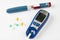 World diabetes with blood sugar test device