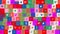 World Diabetes Day. background. seamless pattern. loop mosaic animation. banner or backdrop with multicolored, flashing