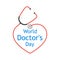 World Doctor`s Day. Vector illustration