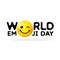 World Emoji Day template design illustration