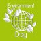 World Environment Day Earth Planet Globe Water Drops Leaves