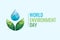 World Environment Day - waterdrop concept