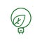 World environment icons Logo Concepts. World Ecology vector for web. Eco Vector Line Icons. Icons Electric Car, Global Warming,