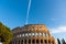 World famous Coliseum on a clear day