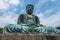 World famous Daibutsu Buddha - the Great Buddha Statue in Kamakura