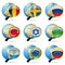 World flag icons