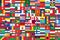 World flags background