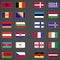 World flags collection, Europe, part 1