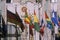 World Flags at Rockefeller Plaza in New York City, NY