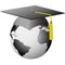 World Graduation Global Graduate Cap on Earth