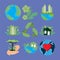 world habitat day icons
