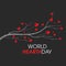 World hearth day tree vector illustration design