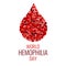 World Hemophilia Day design template