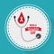 World hemophilia day stethoscope medical campaign