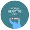 World hepatitis day poster