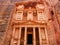 world heritage - the Treasury in Petra, Jordan.