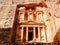 world heritage - the Treasury in Petra, Jordan.