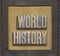 World history framed