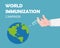 World immunization campaign concept design